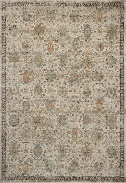 The Rug Corner Loloi Briar Ivory / Multi