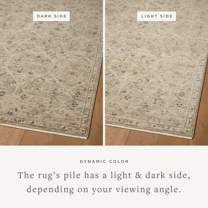 The Rug Corner Loloi Briar Silver / Moss