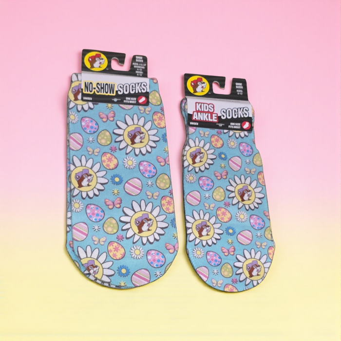Buc-ee's Easter Socks