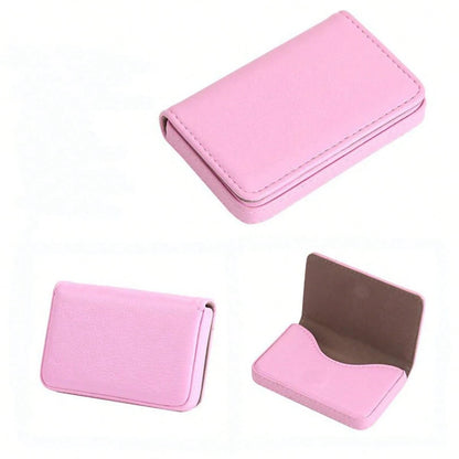 Business Card Holder,Slim Pocket Card Case,Large Capacity Portable Card Holder Multicolor Card Holder,Credit Bank Card Holder For Men And Women