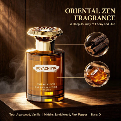 Car Air Freshener 120ml Plant Extract, Baby Luxury Car Perfume With Classic Fragrance, Odor Eliminator For Home Vehicle Use