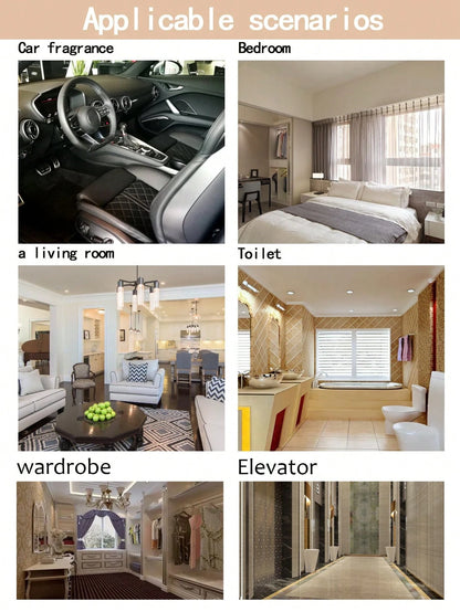 Car Air Freshener Sheets, Wardrobe Air Freshener, Fragrance, Rearview Mirror Decoration, Car Interior Decor Pendant, Natural Fragrance Air Purifier, Anime Cartoon Toilet Fragrance Bag, Living Room/Off