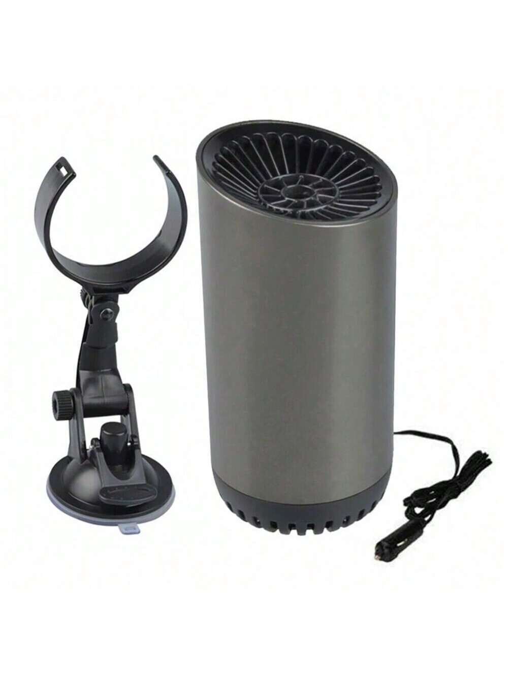 Car Heater, 12V 150W Portable Windshield Defogger And Defroster, 2 In1 Fast Car Heater Defroster, Automobile Windscreen Fan With Suction Holder For All Cars
