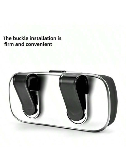 Car Multifunctional Glasses Case, Press Type Glasses Case, Car Interior Sunshade Card Storage, Fashion Glasses Case, Car Glasses Clip Supplies