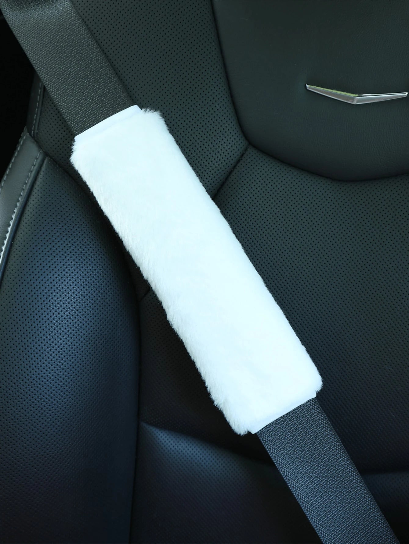 Car Seat Belt Plush Thick Anti-Pinch Shoulder Strap Protector, Backpack Shoulder Strap Protector