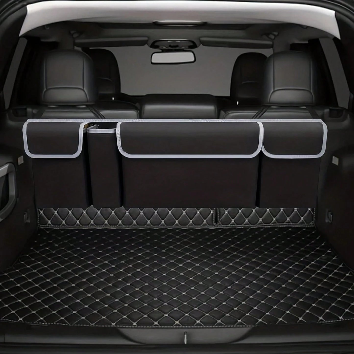 Car Trunk Hanging Storage Bag, Innovative Foldable Cargo Storage Bag, Universal Interior Accessories, Perfect Choice For Freeing Up Interior Space!