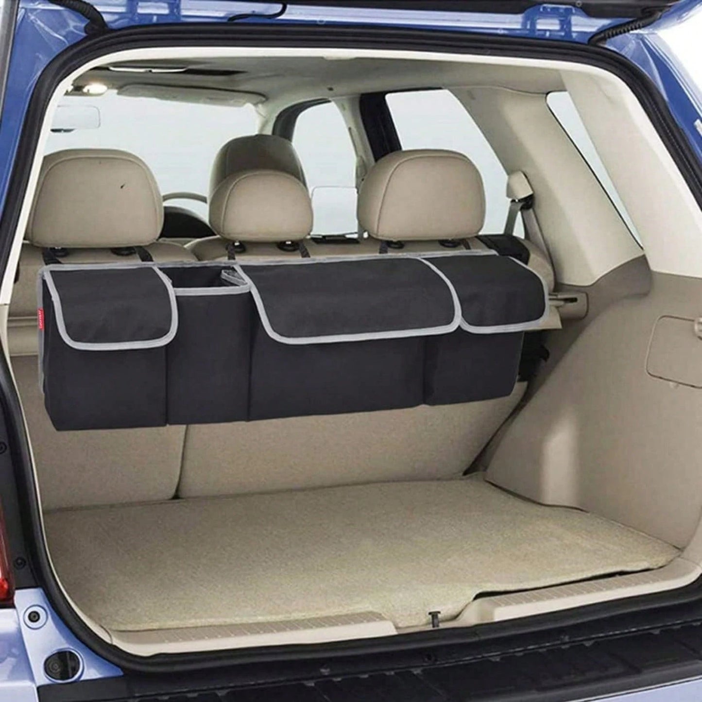 Car Trunk Hanging Storage Bag, Innovative Foldable Cargo Storage Bag, Universal Interior Accessories, Perfect Choice For Freeing Up Interior Space!
