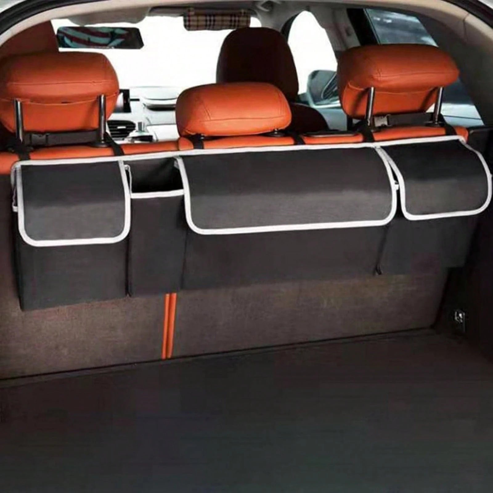 Car Trunk Hanging Storage Bag, Innovative Foldable Cargo Storage Bag, Universal Interior Accessories, Perfect Choice For Freeing Up Interior Space!