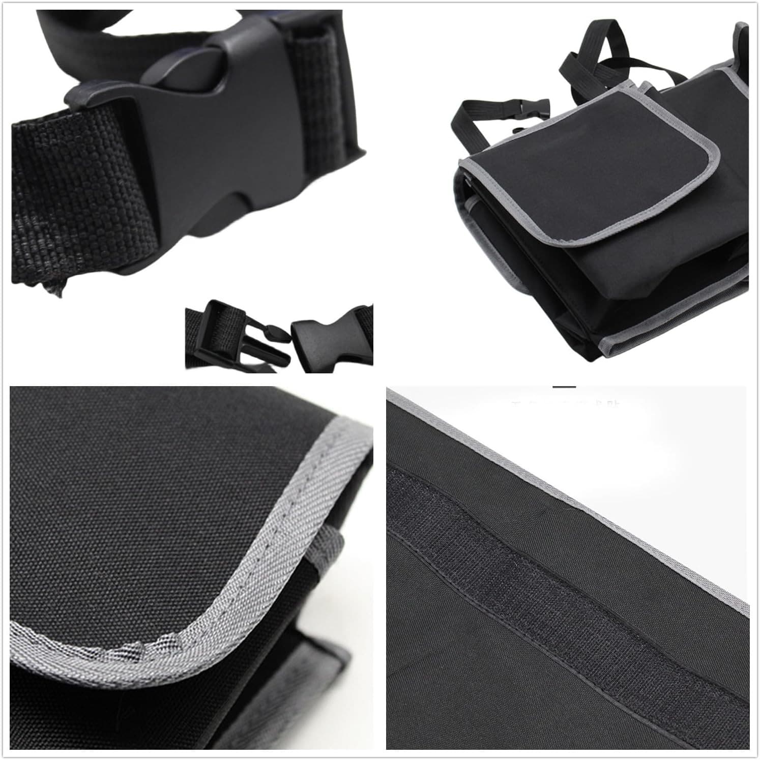 Car Trunk Organizer, Backseat Hanging Organizer With 4 Pockets Waterproof Trunk Organizer And Storage For SUV, Truck, Van, Cargo.