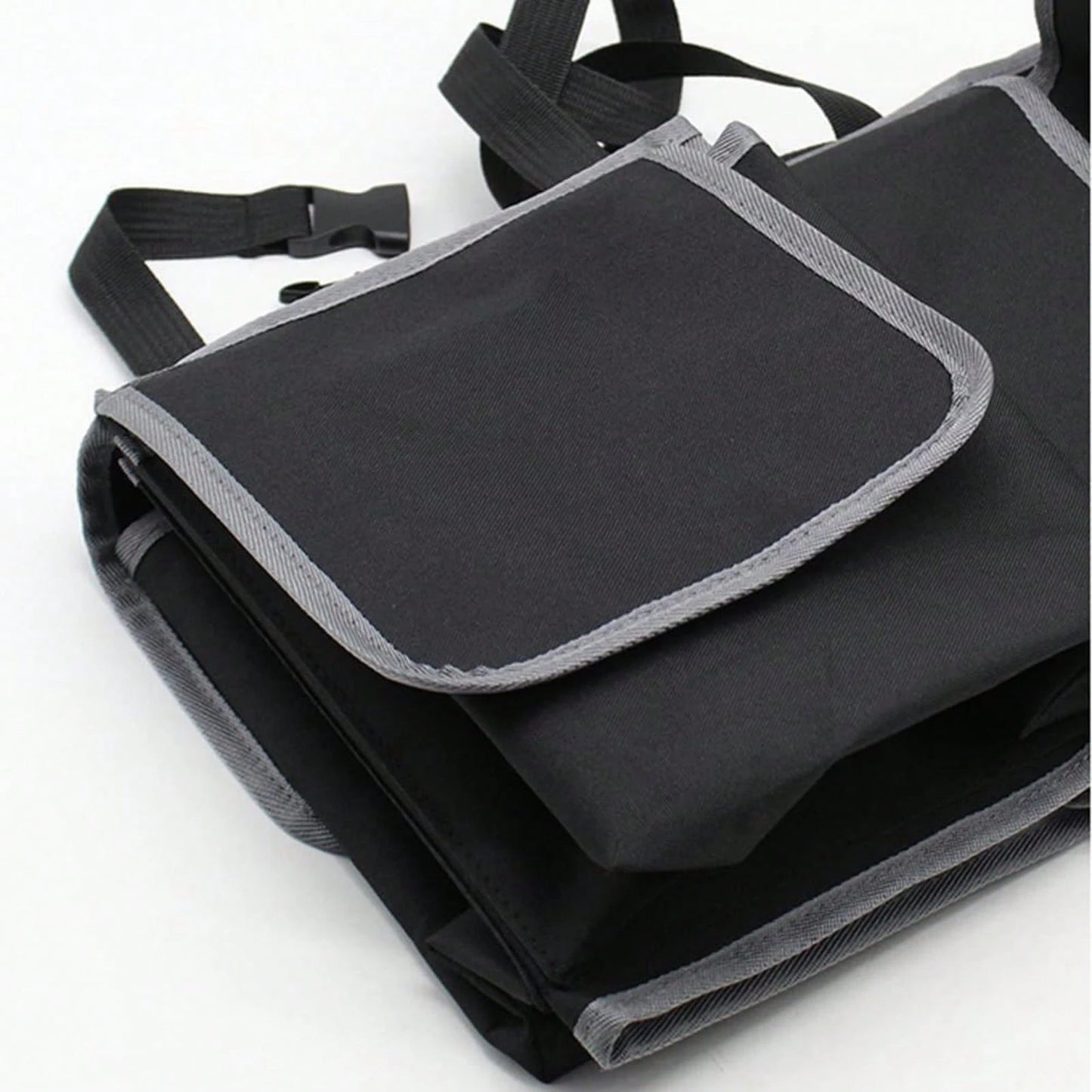 Car Trunk Storage Box And Storage Bag, Foldable Storage Bag With 4 Pockets, Perfect For All Car Models, Making Your Driving More Tidy And Orderly!