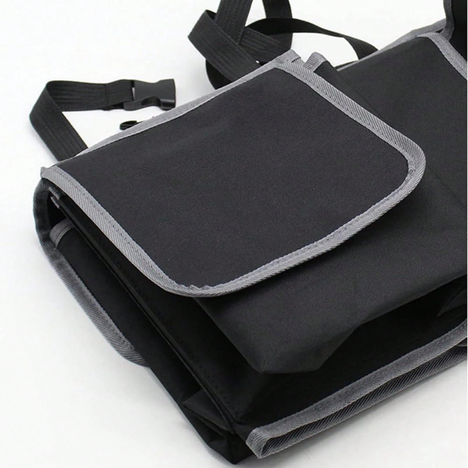 Car Trunk Storage Box And Storage Bag, Foldable Storage Bag With 4 Pockets, Perfect For All Car Models, Making Your Driving More Tidy And Orderly!
