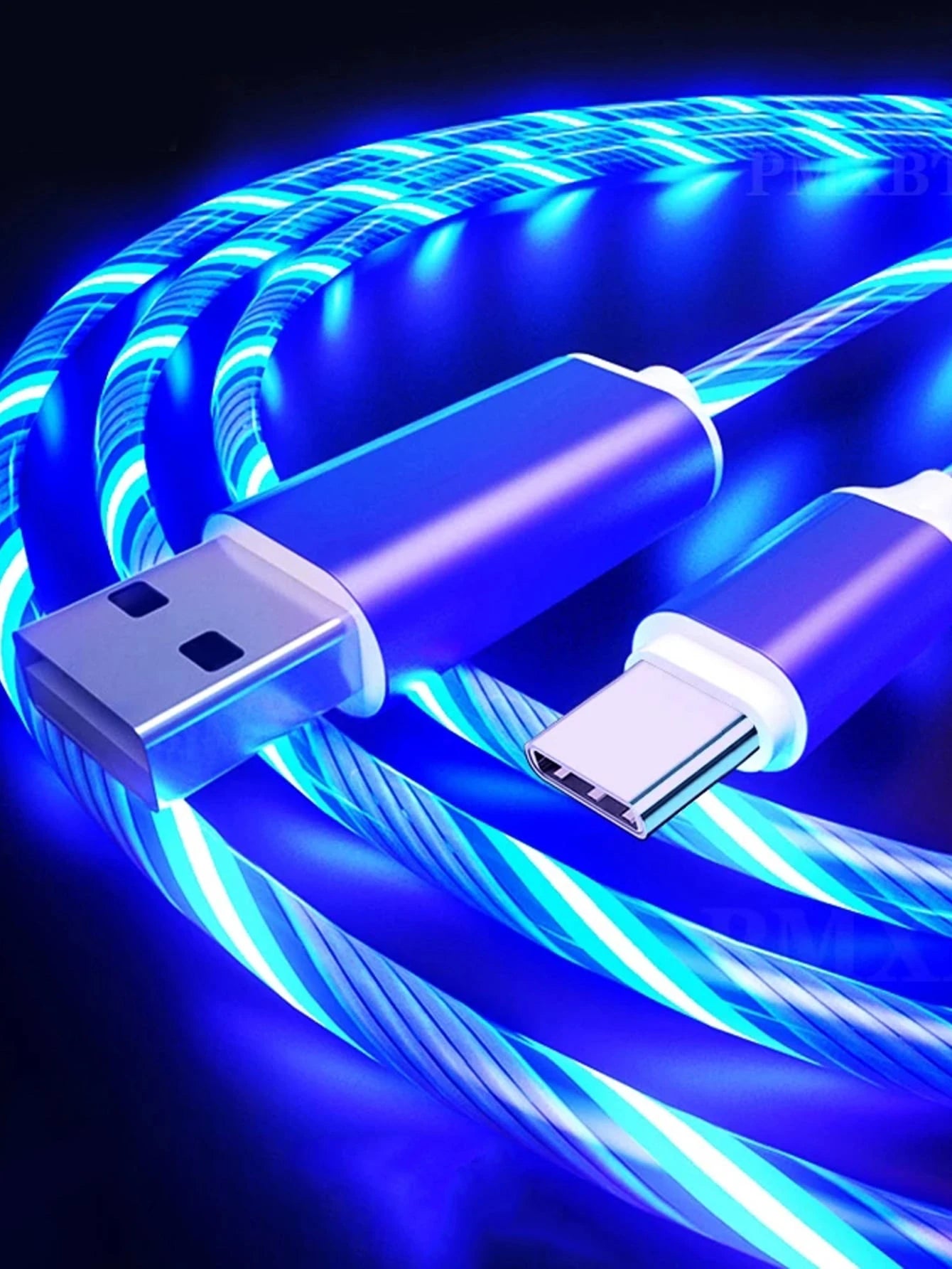 Car Type-C Glowing Data Cable