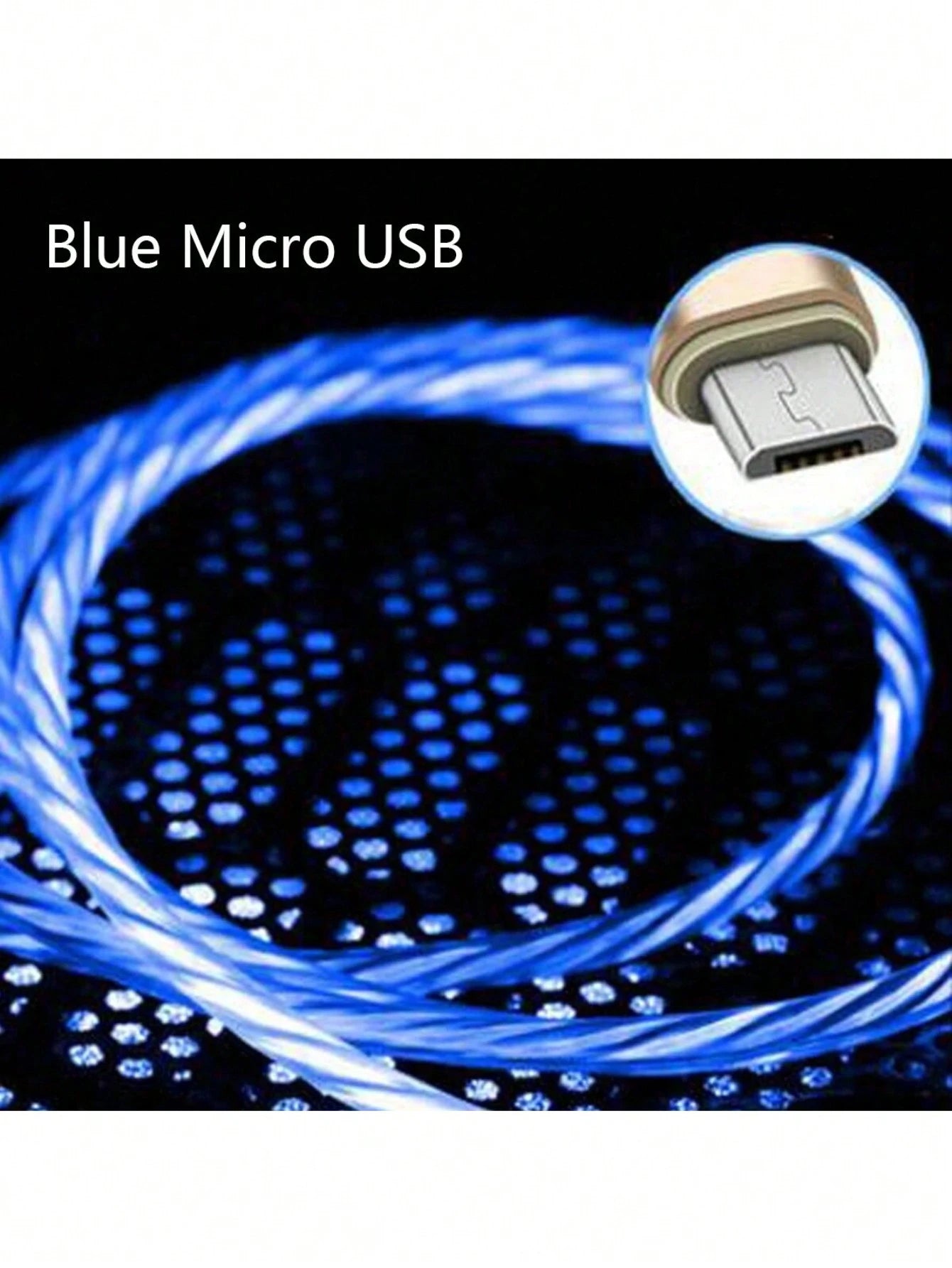 Car Type-C Glowing Data Cable