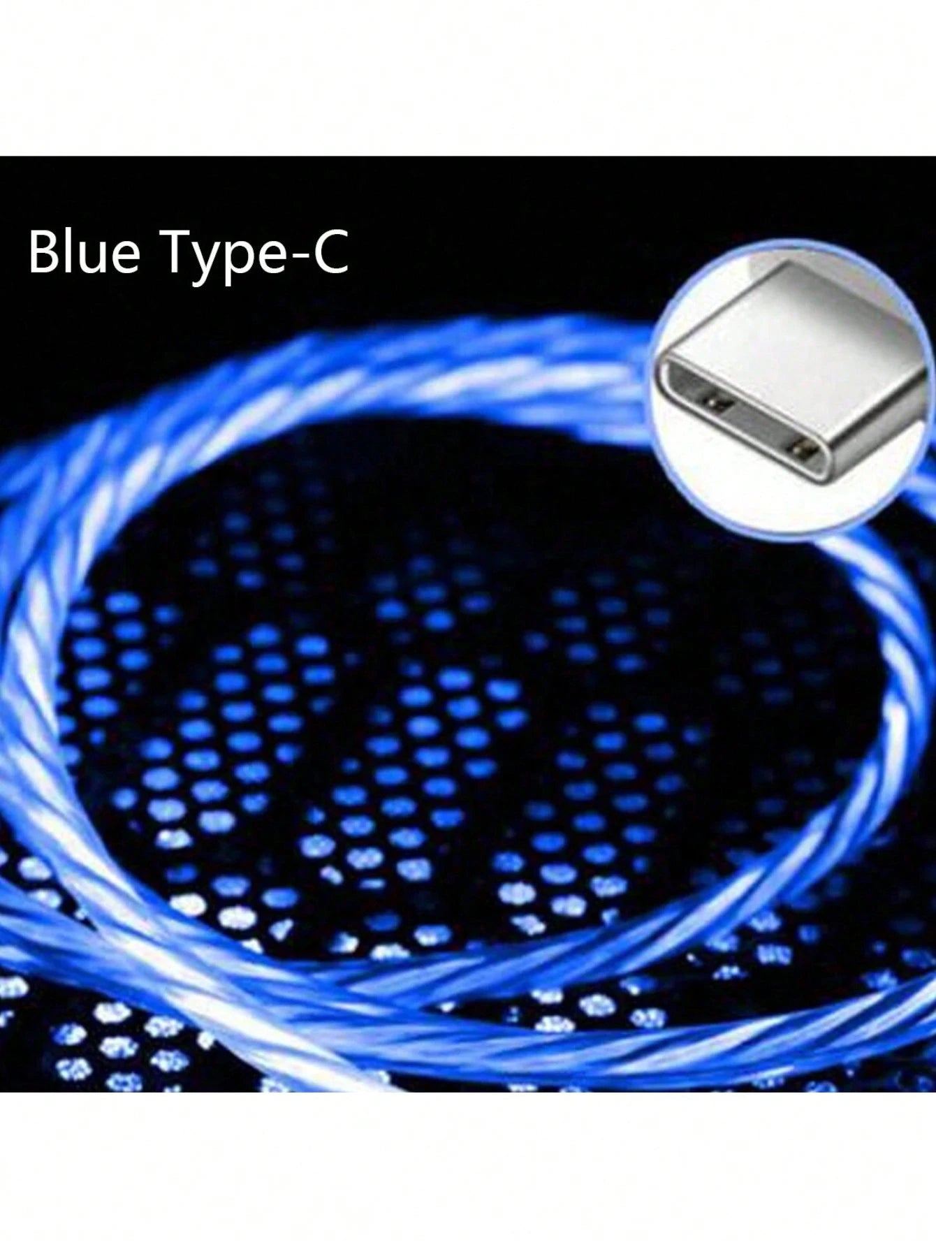 Car Type-C Glowing Data Cable