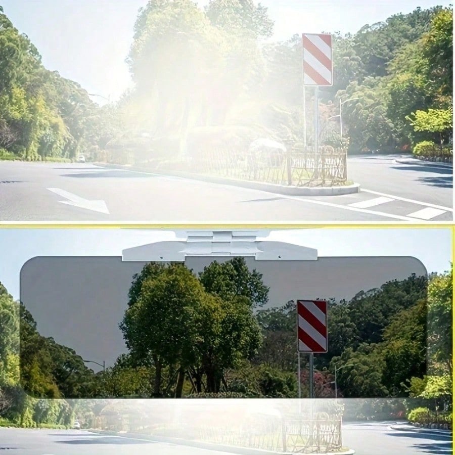 Car Visor Interior Anti-Glare Goggles Driver Car Anti-High Beam Goggles Dual-Purpose, Car Day And Night Goggles, Ultraviolet Protection, Prevent Scattered Light, Prevent Snow Blindness, Suitable For S