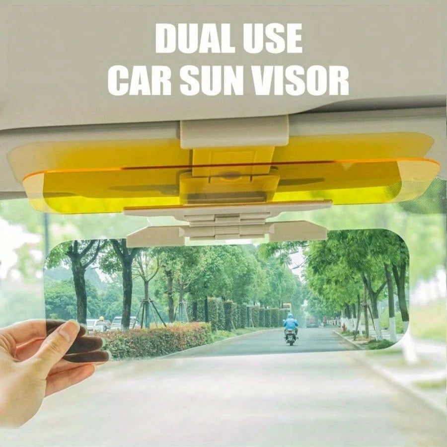 Car Visor Interior Anti-Glare Goggles Driver Car Anti-High Beam Goggles Dual-Purpose, Car Day And Night Goggles, Ultraviolet Protection, Prevent Scattered Light, Prevent Snow Blindness, Suitable For S