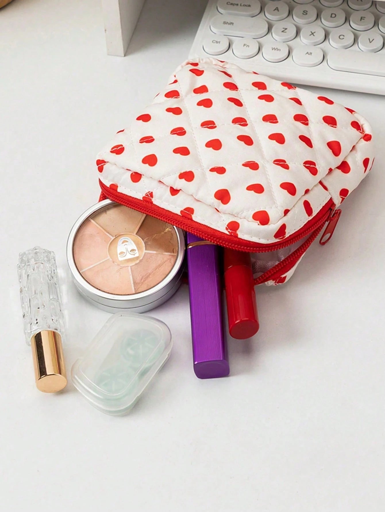 Cartoon Sanitary Pad Storage Bag, Tissue Paper Storage Bag, Lipstick Makeup Bag, Toilet Paper Storage Bag, Multi-Function Sanitary Pad Storage Bag, Large Capacity Portable Bag, Sanitary Pad Storage Bo