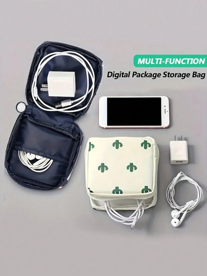 Cartoon Sanitary Pad Storage Bag, Tissue Paper Storage Bag, Lipstick Makeup Bag, Toilet Paper Storage Bag, Multi-Function Sanitary Pad Storage Bag, Large Capacity Portable Bag, Sanitary Pad Storage Bo