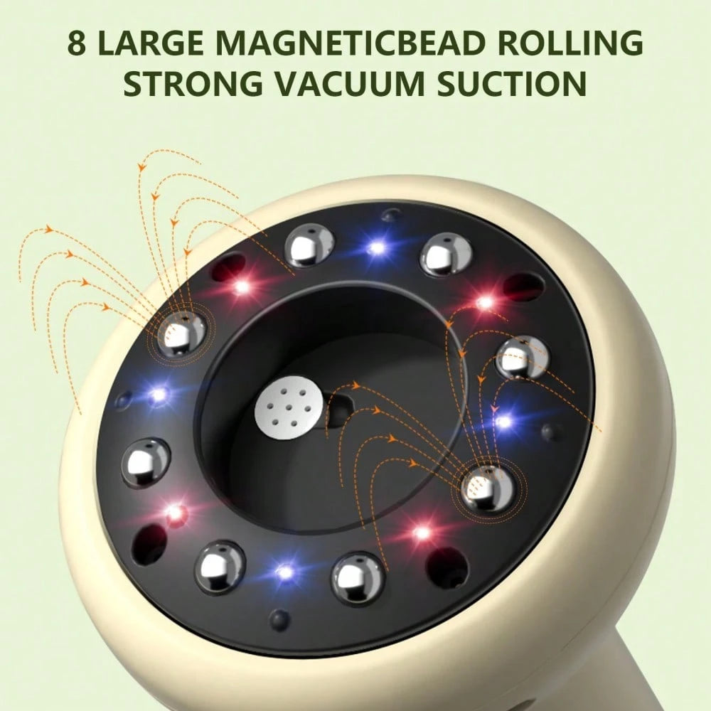 CGECGE Electric Massager With Intelligent Suction Massage, 3 Modes, 9 Temperature Settings, And 8 Magnetic Balls. Suitable For Arms, Back, And Legs. A Must-Have For Office Workers Who Sit For Long Per
