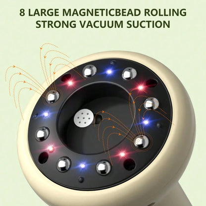 CGECGE Electric Massager With Intelligent Suction Massage, 3 Modes, 9 Temperature Settings, And 8 Magnetic Balls. Suitable For Arms, Back, And Legs. A Must-Have For Office Workers Who Sit For Long Per