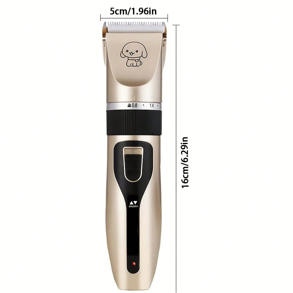 CGECGE Electric Pet Grooming Kit For Dogs And Cats. Professional Dog Grooming Kit With Low-Voltage Operation, Quiet Operation, And A Gentle Trimming System. Suitable For Home Pet Grooming, And Ideal F