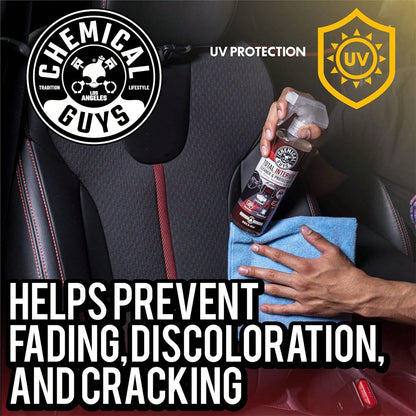 Chemical Guys Total Interior Cleaner &Amp; Protectant- Black Cherry, Car Cleaning Spray, Cleans And Protects Leather, Vinyl, Plastic, Rubber, And Glass, For Trucks, SUVs, Jeeps, RVs &Amp; More- 16