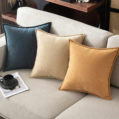 Chenille Pillowcase, Large Cushion, Pillow Without Insert, Living Room Sofa, Headboard, And Backrest, With A Light Luxury And High-End Feel