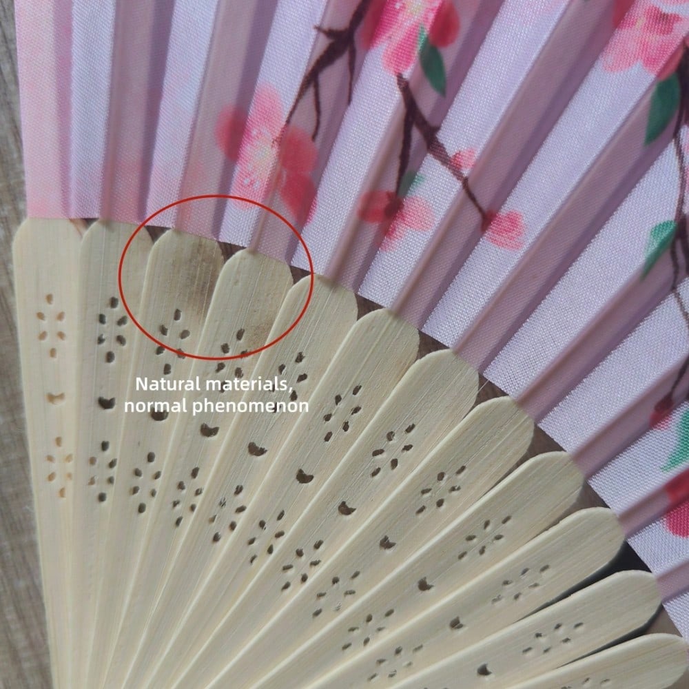 Chinese Folding Fan, Antique Style Summer Hanfu Women's Cheongsam Dance Fan, Portable Photo Print Bohemian Fan