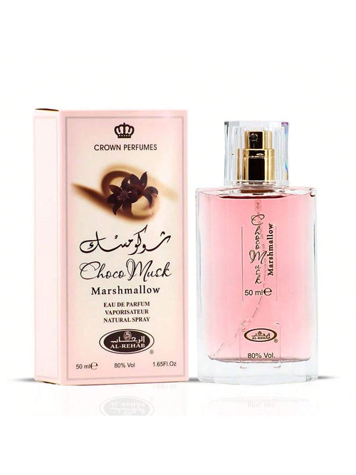 Choco Musk Marshmallow EDP Spray 1.65 Fl Oz (50 Ml), Fragrance, Perfume, Unisex, Long Lasting, Parfum, Scent, Notes, Signature, Luxury, Gift, Collection, Classic, Set, Original, Eau De Parfum
