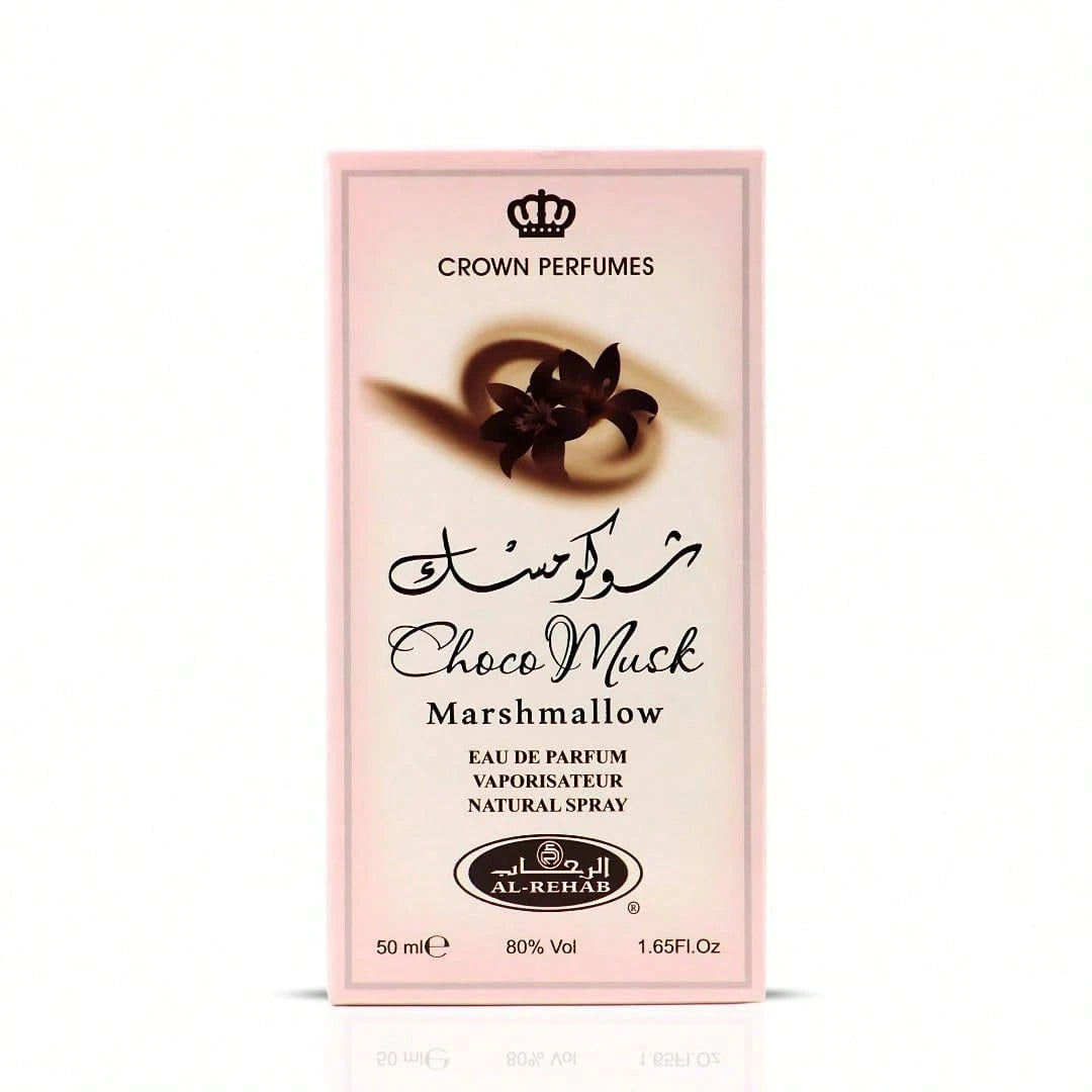 Choco Musk Marshmallow EDP Spray 1.65 Fl Oz (50 Ml), Fragrance, Perfume, Unisex, Long Lasting, Parfum, Scent, Notes, Signature, Luxury, Gift, Collection, Classic, Set, Original, Eau De Parfum