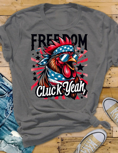 Cluck Yeah! Tee ALL HAT NO CATTLE