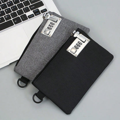 Coin Purse With Password Lock, Anti-Theft, Multifunctional Card Holder & Phone Wallet