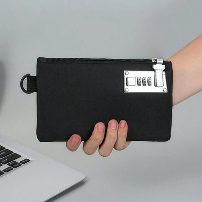Coin Purse With Password Lock, Anti-Theft, Multifunctional Card Holder & Phone Wallet