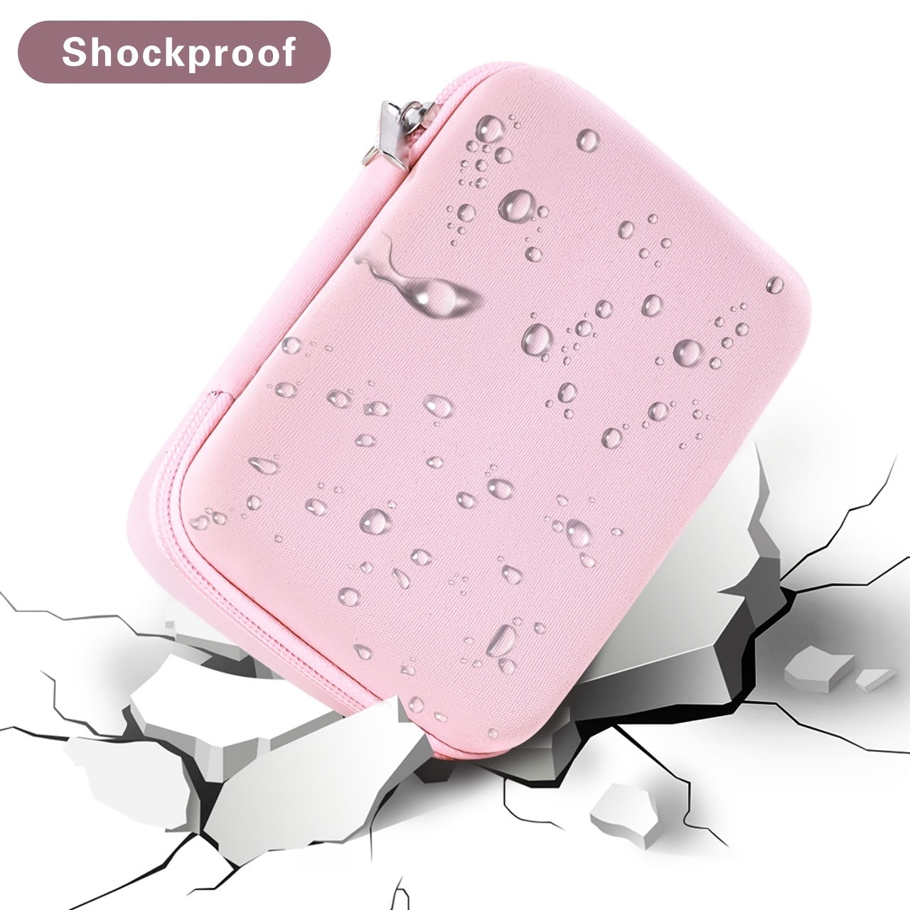 Compact Digital Camera Case, Portable EVA Hard Shell Travel Organizer, Waterproof Shockproof Protective Case For 4K Vlogging Cameras