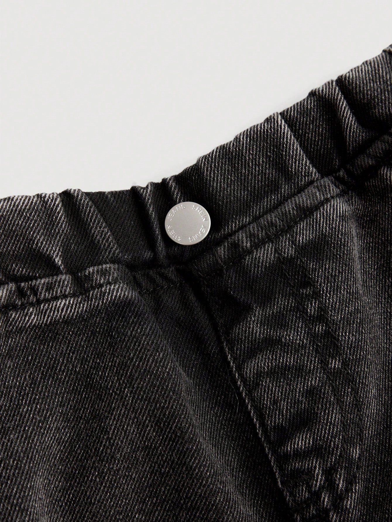 Cozy Pixies Baby Boy Stonewashed Casual Elastic Waistband Soft Work Baggy Denim Pants With Side Pockets,Leisure And Versatile Outdoor Wear