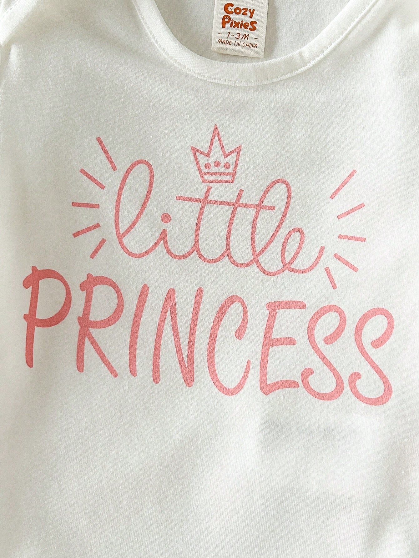 Cozy Pixies Newborn Baby Girl Off-White Summer Cute Photo Shoot 1st Birthday,Wedding,Vacation Outfit,Elegant Bow Letter Knit Romper,Ruffle Mesh Skirt 2-Piece Set