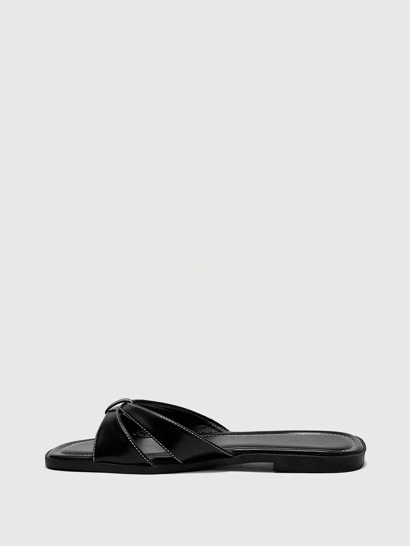 CUCCOO BIZCHIC Women's Casual Flat Sandals, Comfortable Open Toe Beach/Street Wear Slippers, Summer/Autumn Spring Shoes Summer Shoes