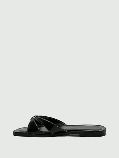 CUCCOO BIZCHIC Women's Casual Flat Sandals, Comfortable Open Toe Beach/Street Wear Slippers, Summer/Autumn Spring Shoes Summer Shoes