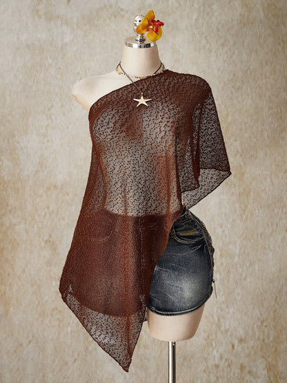 CURVE+ Plus Size Women Solid Color Casual Versatile Daily Wear Top Gym Summer