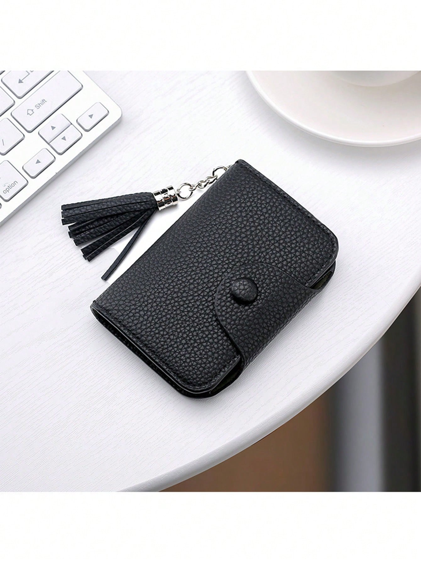 Custom Card Book Holder Name Card Organizer Professional Office Journal Name Organizer Holds 20 Cards Black Pink Case Snap Closure ID Card Organizer Pouch Name Card PU Leather Name ID For Men & Tan Ca