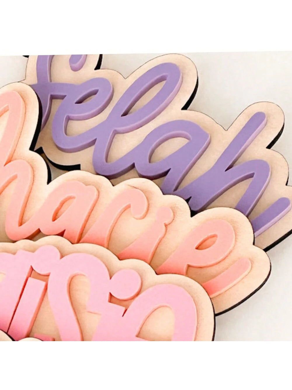 Customized Acrylic Keychains And Backpack Name Tags, Personalized 3D Bag Tags For Diaper Bags And Suitcases, Unique Travel Bag Accessories And Charms, Y2k Bag Charm