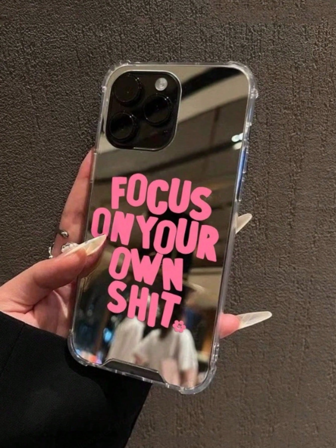 Customized Anti-Drop Mirror Phone Case Compatible With IPhone 13/11/17/16/14/15/15Pro/15Plus/15ProMax/7Plus/8Plus/X/XsMax/XR/11Pro/12Pro/13Pro/14Pro/12mini/13mini/11ProMax/12ProMax/13ProMax/14ProMax/1