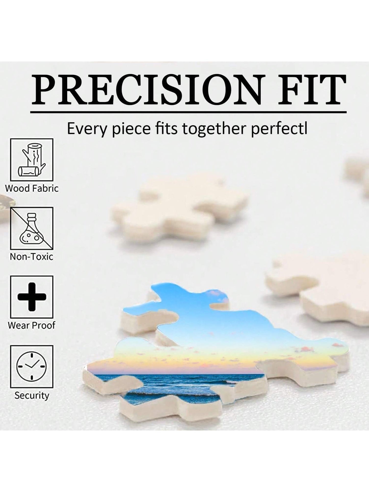 Customized Wooden Puzzle In Personalized Design, 100/300/500/1000 Pieces Large Size Custom Puzzle For Adults, Families, Weddings, Graduations, And Gifts. Room Decoration Ornamental, Exquisite, Adorabl