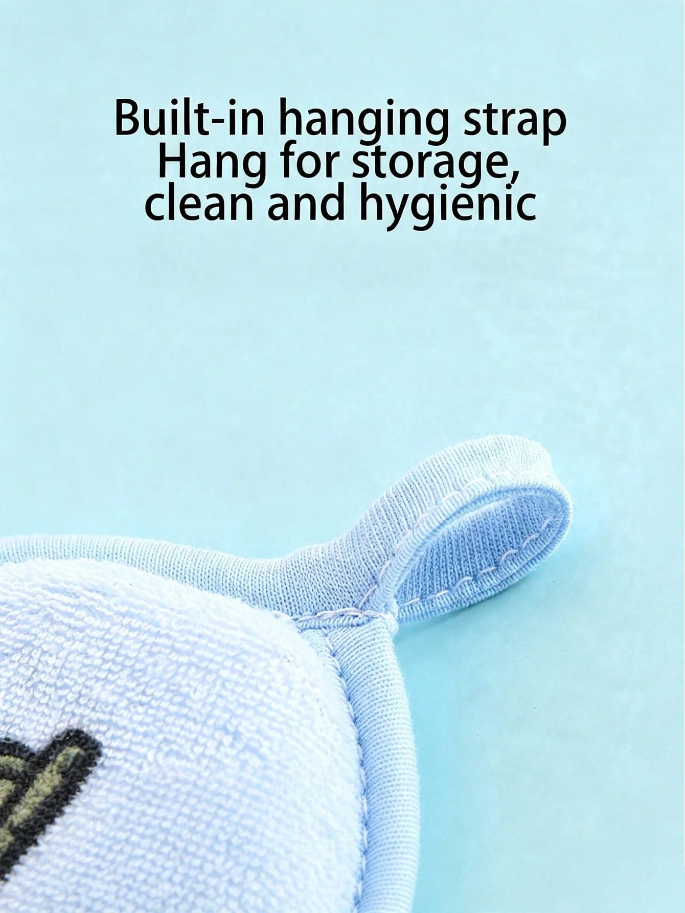 Cute Cartoon Baby Bath Sponge, Super Soft Gentle Exfoliating Bath Ball With Hanging Ring, Suitable For Newborns And Toddlers
