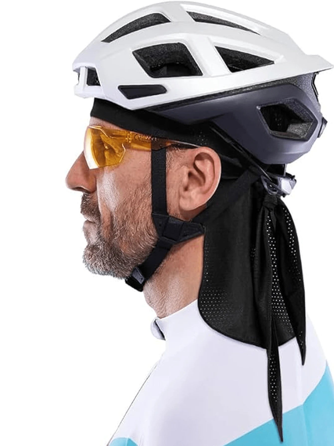 Cycling Cap Quick-Dry Cap Breathable Sun Protection Cycling Wraps Headgear Liner Sweat Wicking Dew Rag Running Sun UV Protection Cap For Cycling Hiking Running Outdoor Sports And Daily Use Cycling Acc