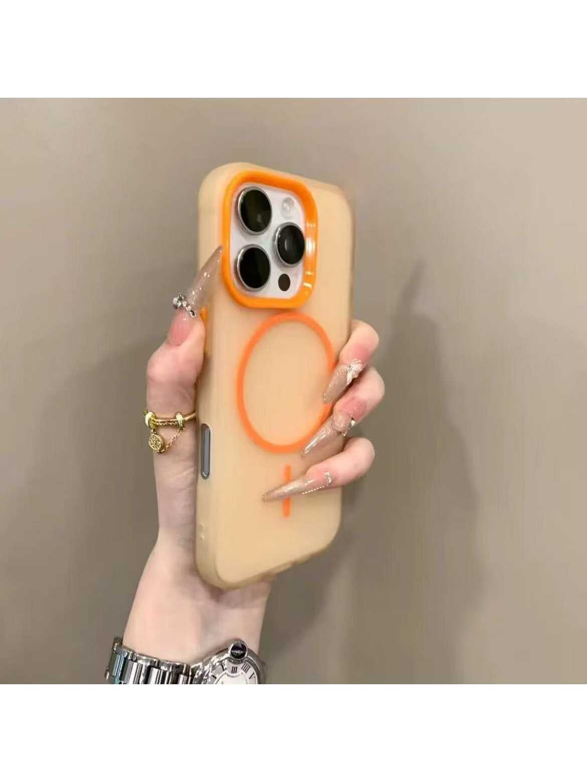 DECOPHONE Transparent Magnetic Phone Case, Compatible With Apple 17, 17 Pro, 17 Air, 17 Pro Max, 16, 15, 14, 13, 12, 11 Pro Max And 16 Plus. It Features Transparent Protection And Shock-Resistant Fram