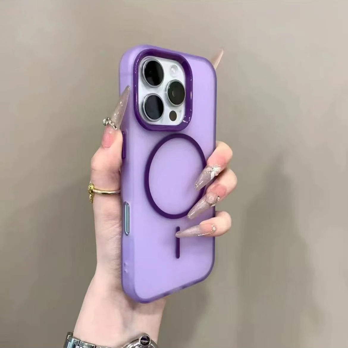 DECOPHONE Transparent Magnetic Phone Case, Compatible With Apple 17, 17 Pro, 17 Air, 17 Pro Max, 16, 15, 14, 13, 12, 11 Pro Max And 16 Plus. It Features Transparent Protection And Shock-Resistant Fram