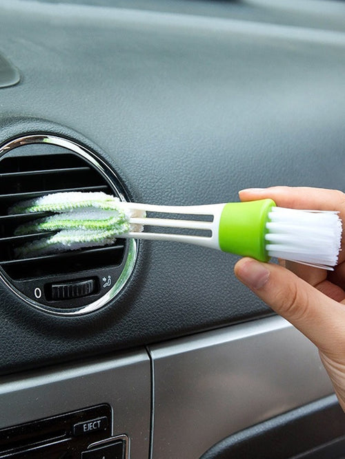 Detailing Brush,1pc Double-Ended Multifunctional Car Cleaning Brush, Car Cleaner