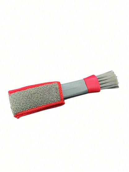 Detailing Brush,1pc Multi-Functional Double-Ended Gap Cleaning Brush For Air Conditioner Vents, Window Blinds, Keyboards