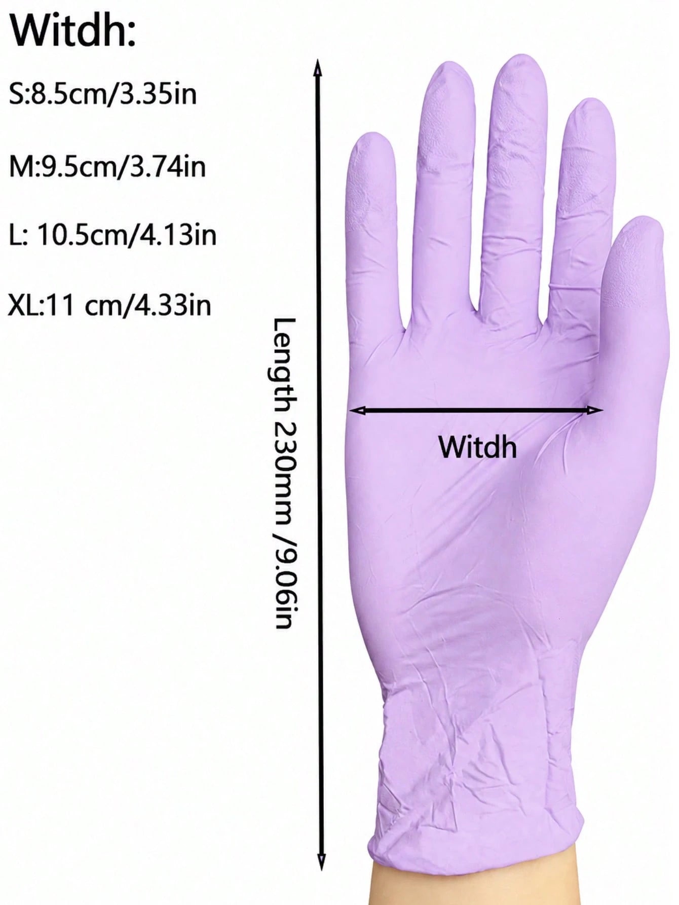 Disposable Nitrile Gloves, Available In Pink, White, Black, Blue, Latex-Free, Waterproof Cleaning Gloves, Suitable For Home, Kitchen, BBQ Cleaning, Hair Dyeing, Manufacturing And Other Household Tools